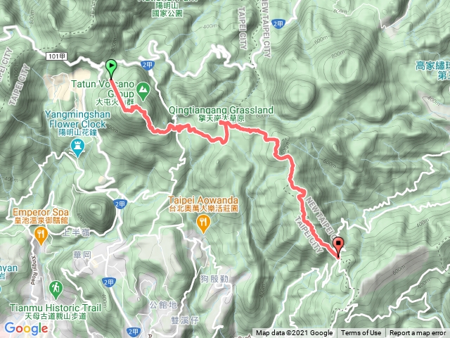 臺北大縱走 第三段