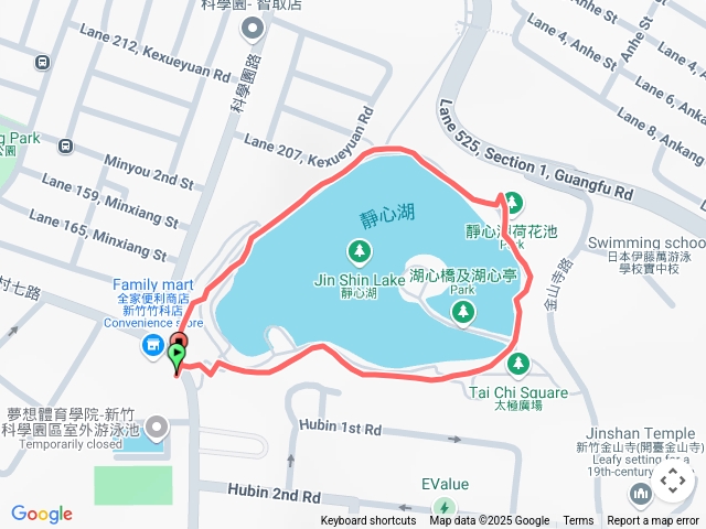 新竹竹科靜心湖