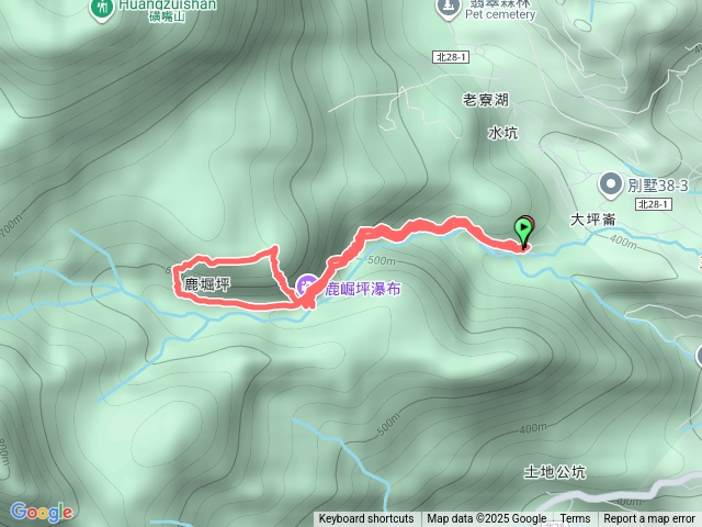 萬里 鹿堀坪古道 頭前溪瀑布 鹿堀坪山預覽圖