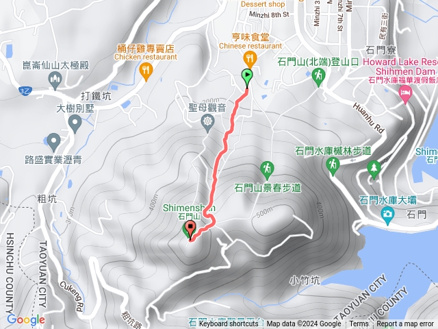 小百岳集起來桃園石門山步道202407210708