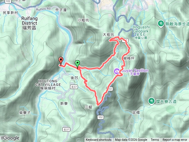 猴峒-金字碑-三貂崙-不厭亭-大粗坑預覽圖
