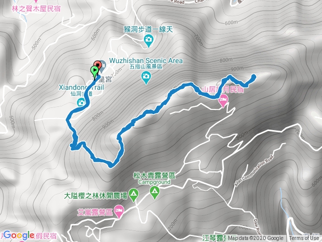 小百岳寶石任務五指山登山步道202005081650