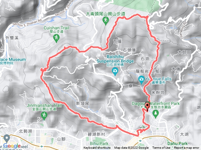 內湖愛心圖縱走