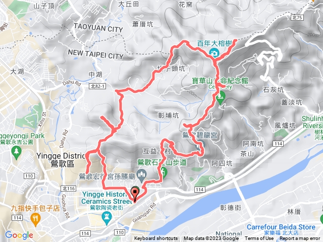 鶯歌十三連峰 O形