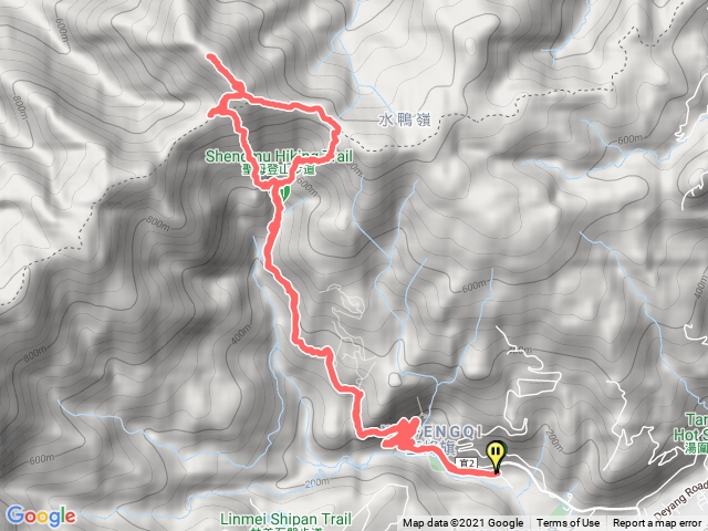 聖母步道（抹茶山）-三角崙山（左上右下）-巴唐古道-O型路線