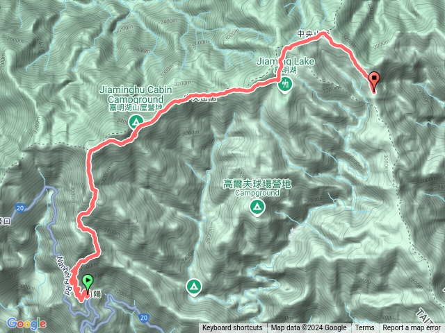 【新康橫斷D1】向陽登山口-嘉明湖-布新營地