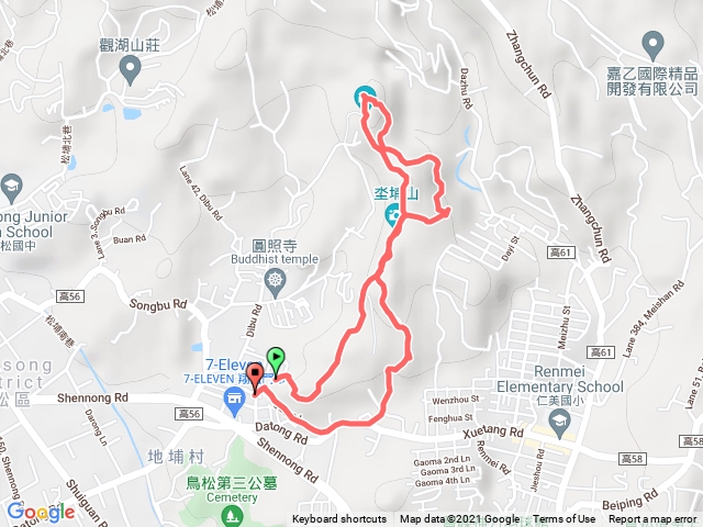坔埔山步道