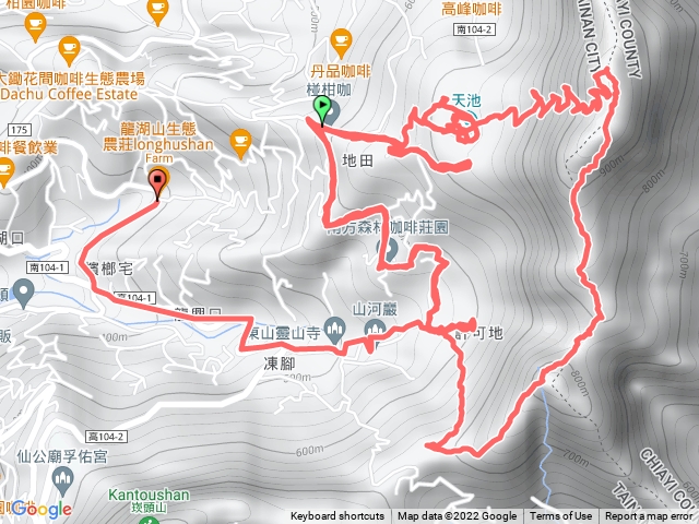 天池,大小獅嶺