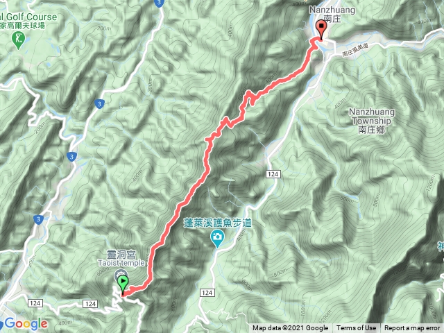 雨中的仙山、福南山與崩山（神桌山下次吧！）