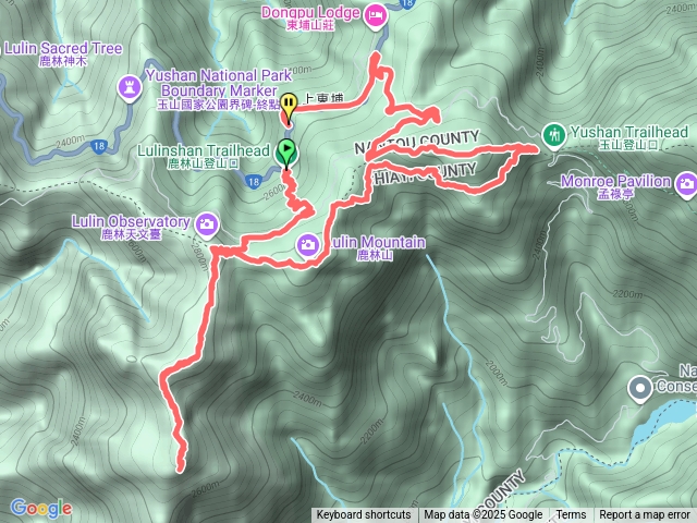 1141009-塔塔加五連峰+黑森林