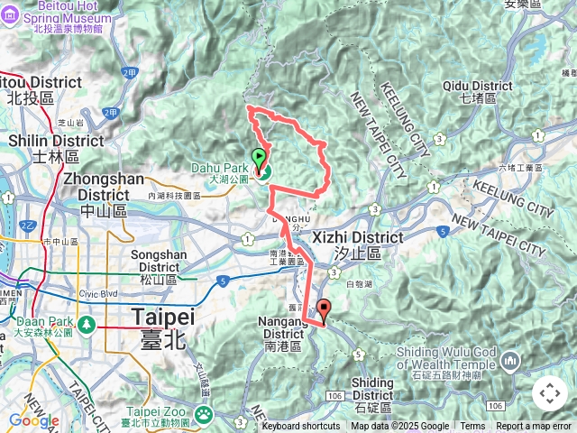 1140629內湖十六連峰爬山大縱走