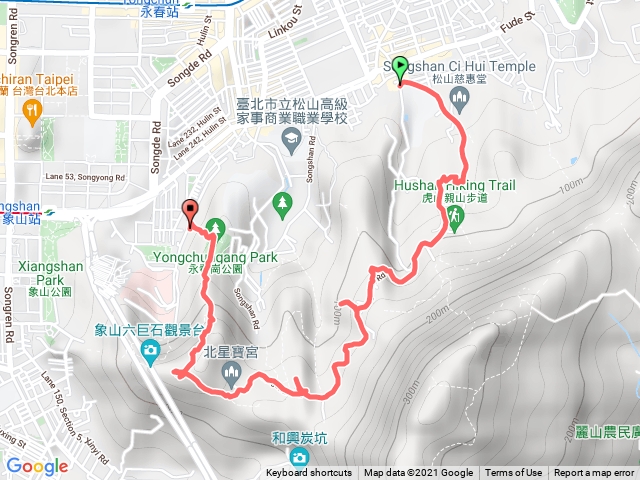 20211204四獸山步道