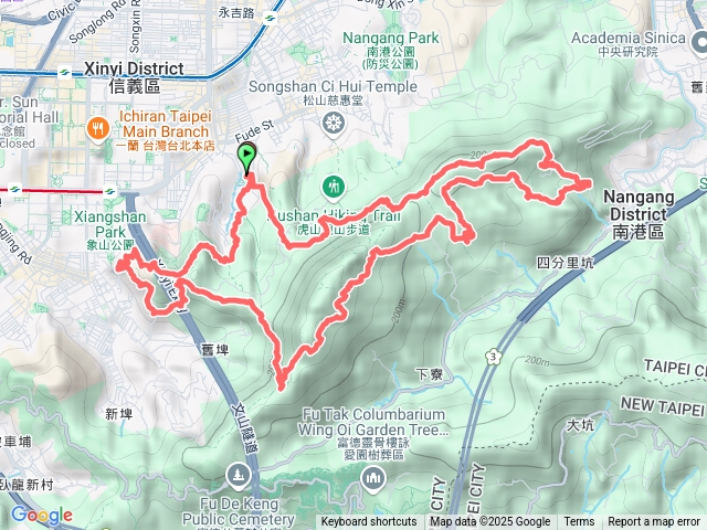 2025.1.18南港山列：山徑、步道巡禮O行