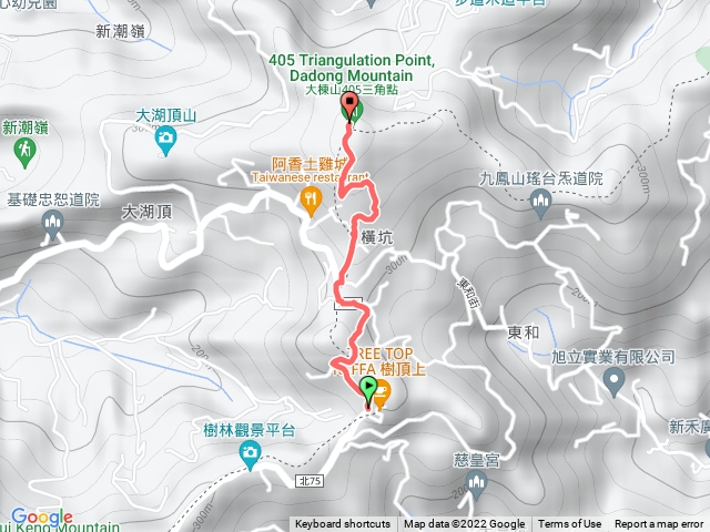 新北樹林大棟山