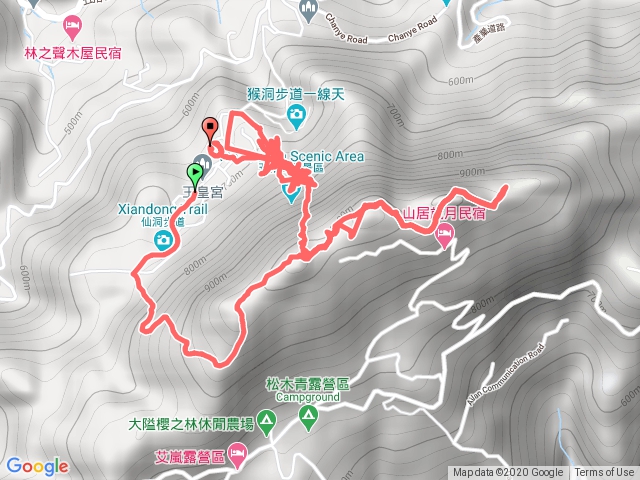 2020.08.22 五指山連走下一線天