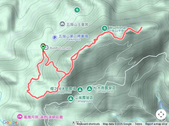 大隘山-五指山連峰P型