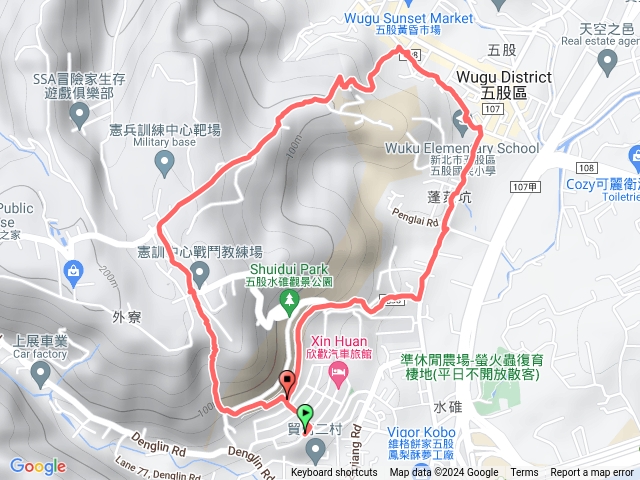 水礁路水雄山龍鳳嚴步道