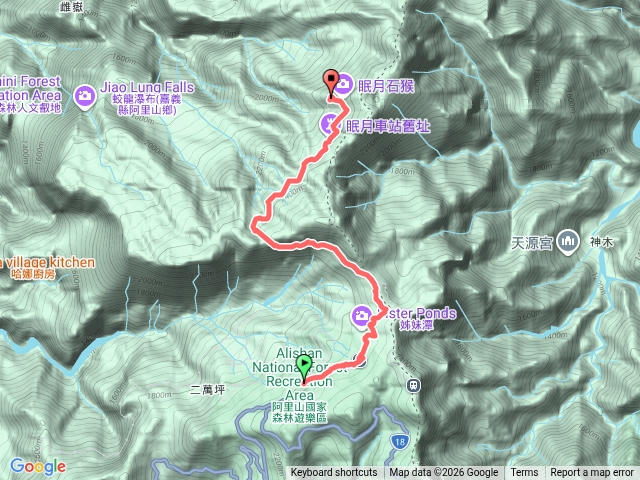 阿溪縱走Day1預覽圖