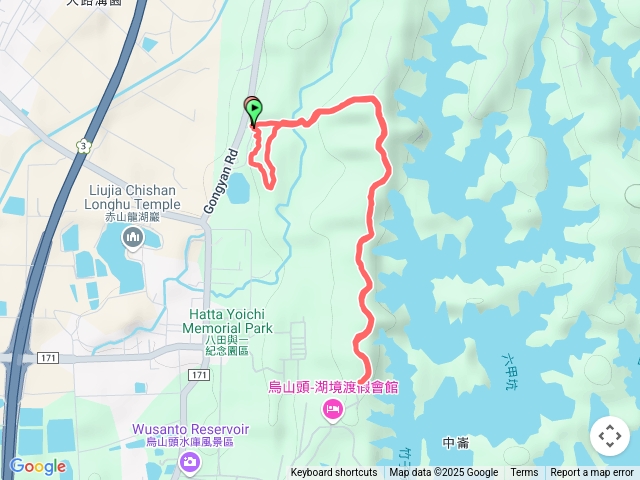 六甲鎮南宮後上步道預覽圖