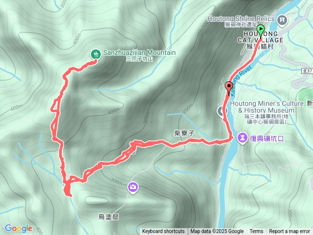 侯硐上三爪子坑山