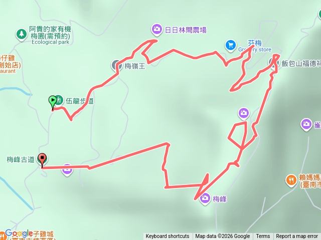 伍龍步道上梅峰古道下預覽圖
