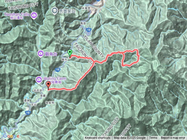 2025 1010-1012 飛機殘骸13.65K - 審馬陣山屋（步道）- 平岩山