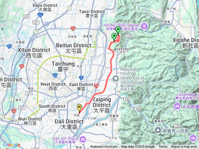 大坑6.7步道預覽圖