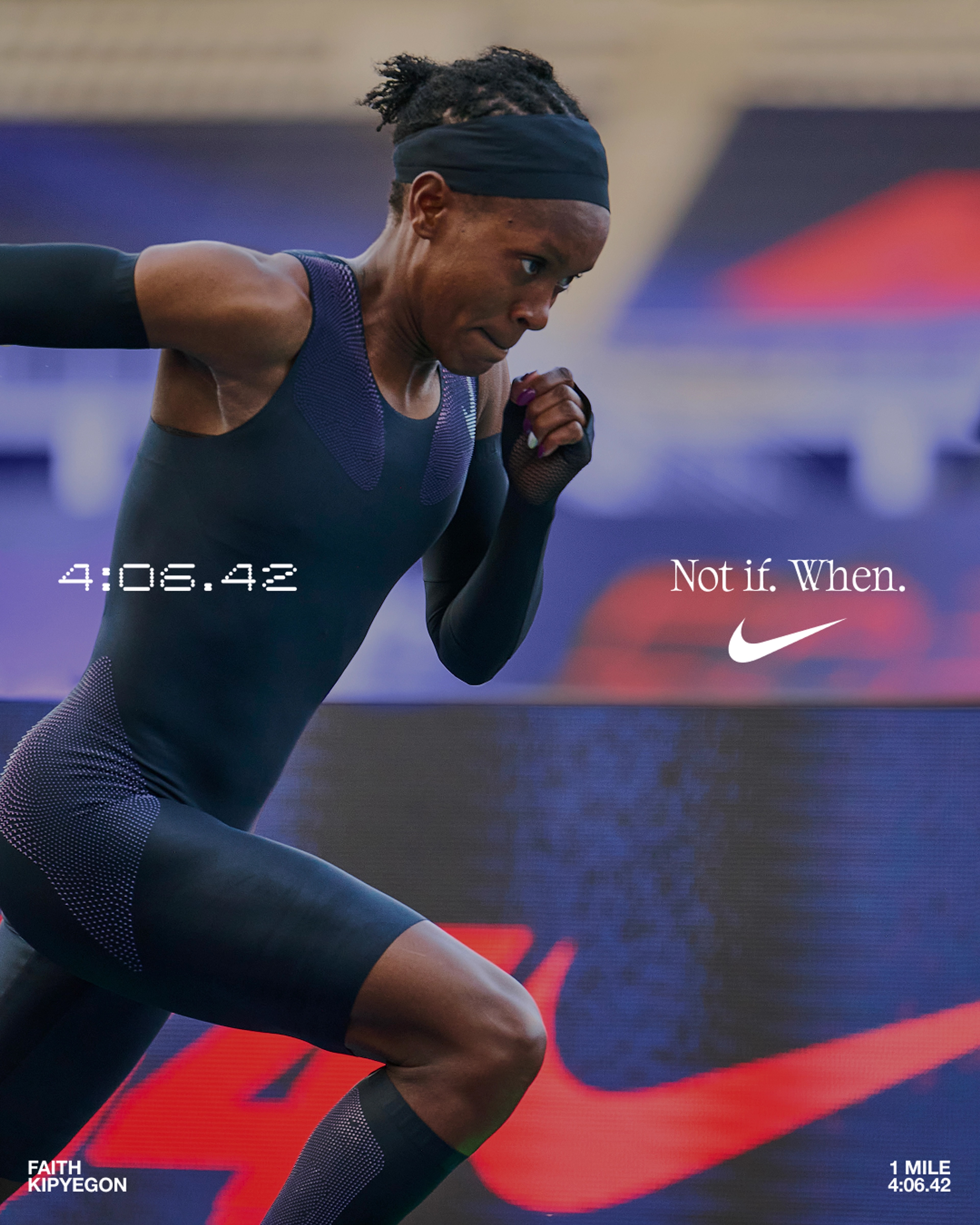 【賽事】Faith Kipyegon 挑戰《BREAKING 4》：一英里的極限 一生的信念