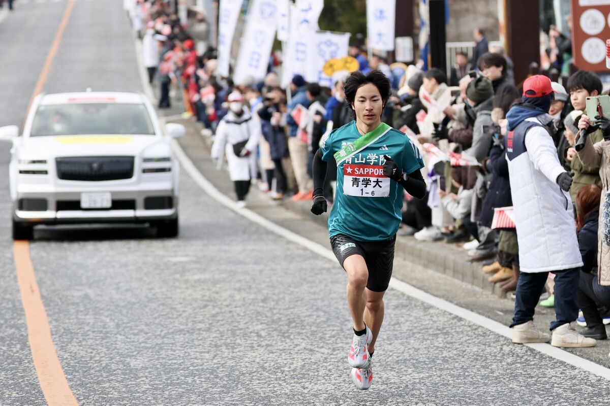 【箱根駅伝】壓倒性獨走！青山学院大 野村昭夢 在六區創下史上首次 56 分台