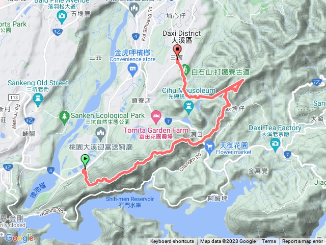 三刷溪石白縱走