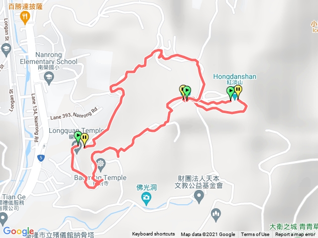 小百岳集起來紅淡山步道202135231012