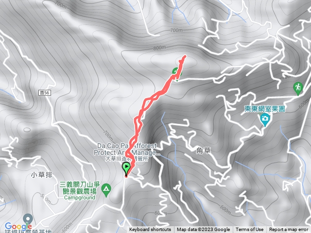 小百岳集起來出關古道：聖關段(關刀山步道)202305061454