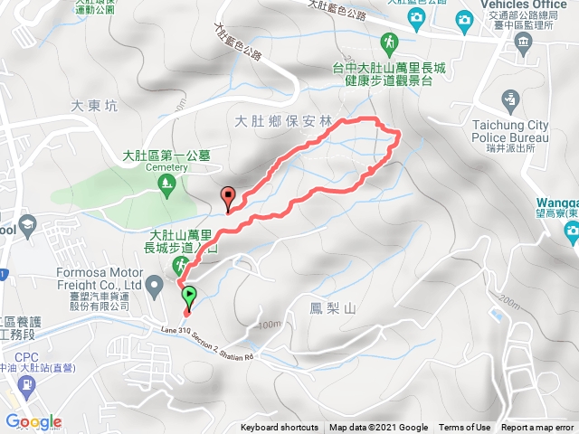 大肚萬里長城