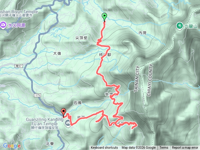 關子嶺、老梅園、明峰、圓墩子山、六順峰、褔安宮牌樓預覽圖