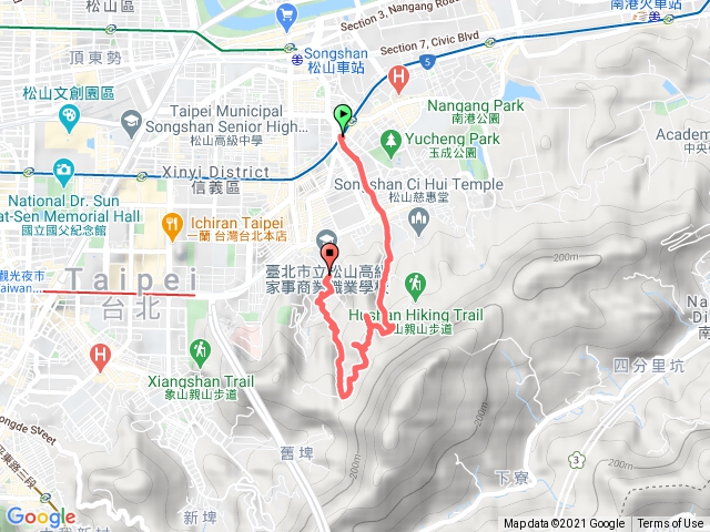 虎山～豹山行（2021/1/14）