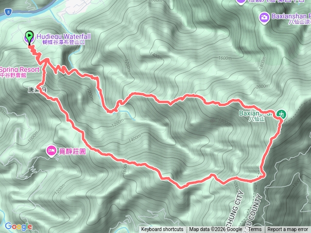 蝶夢八唐O型縱走（2026-01-31金牌）