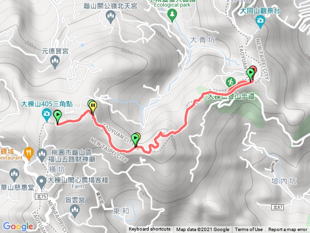 大棟山來回