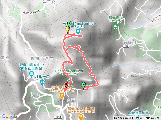 鐵漢嶺(觀音山)