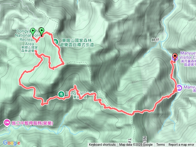 東滿拉卡死人步道