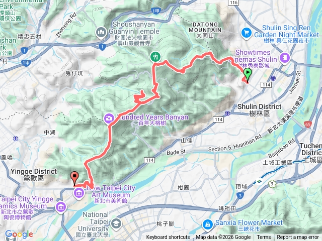 樹鶯縱走大湖坑步道