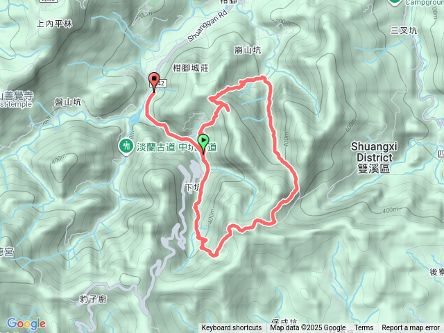 20250830六六登山隊雙溪蔣氏便道崩山坑古道下坑古道O形
