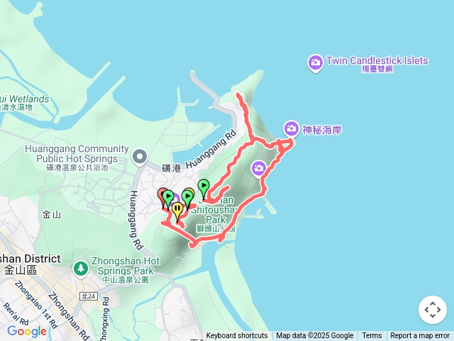 金包里山磺港山0繞