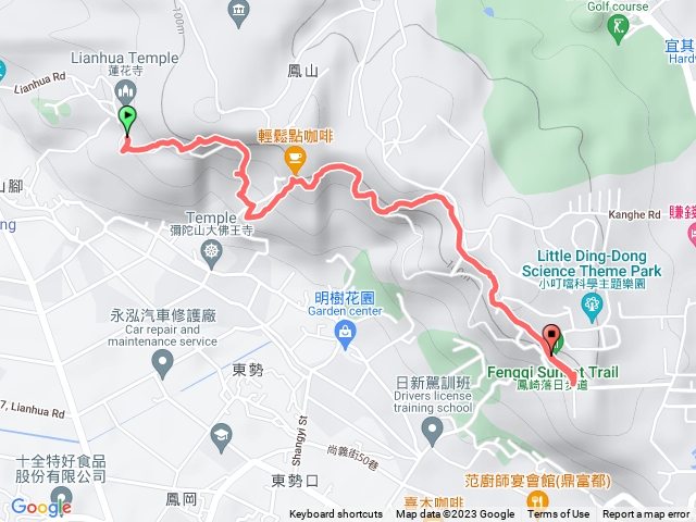 2023-01-14 鳳崎落日步道