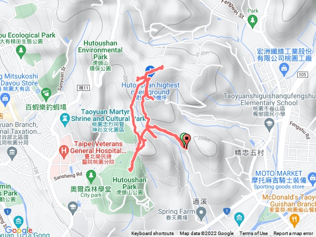 虎頭山登山步道