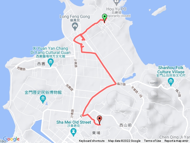 明朝青嶼官道Quemoy金門