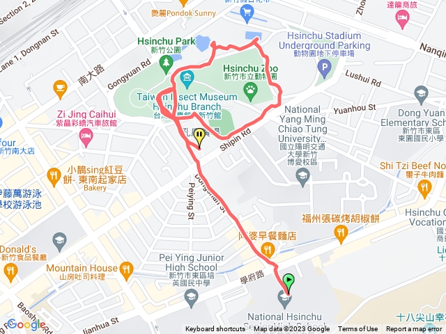 新竹公園人文踏查