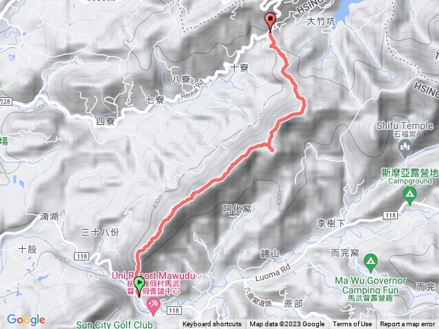 2023.04.22高甫山-彩和山-福大山縱走