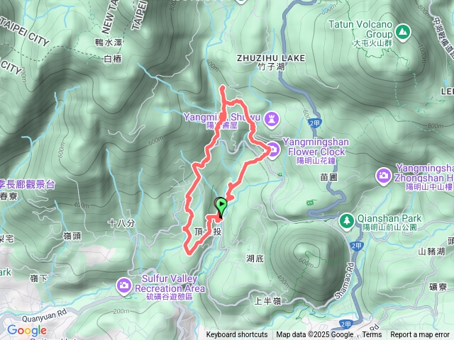 陽峰古道-大屯瀑布-青春嶺-滾水頭-猴崁古道-風尾步道-拐圳步道-鼎筆橋步道預覽圖