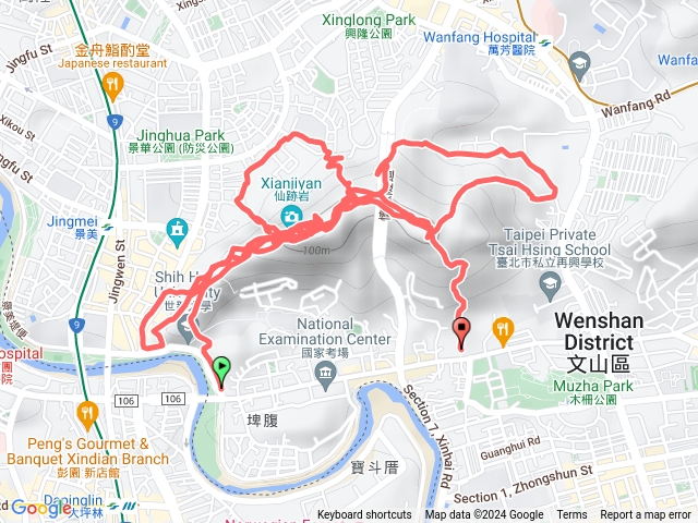 20240213_仙跡岩體能復健（涵蓋8成仙跡岩路徑）