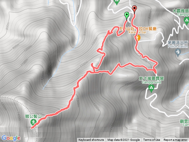 鵝公髻山第一登山